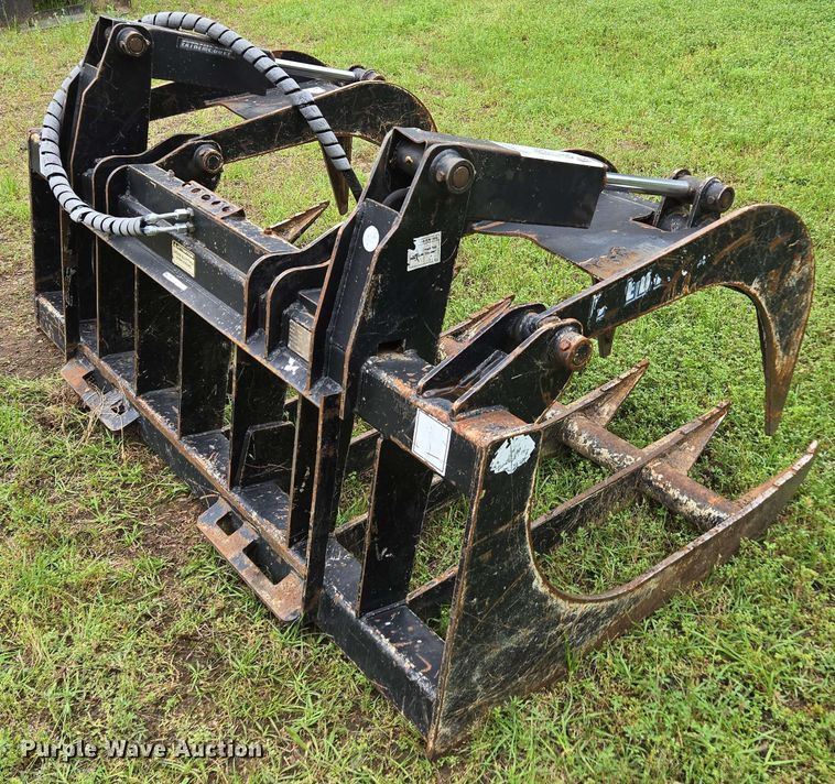 image for item DP6386 Blue Diamond 106145 skid steer rock grapple bucket