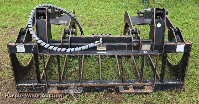 image for item DP6386 Blue Diamond 106145 skid steer rock grapple bucket