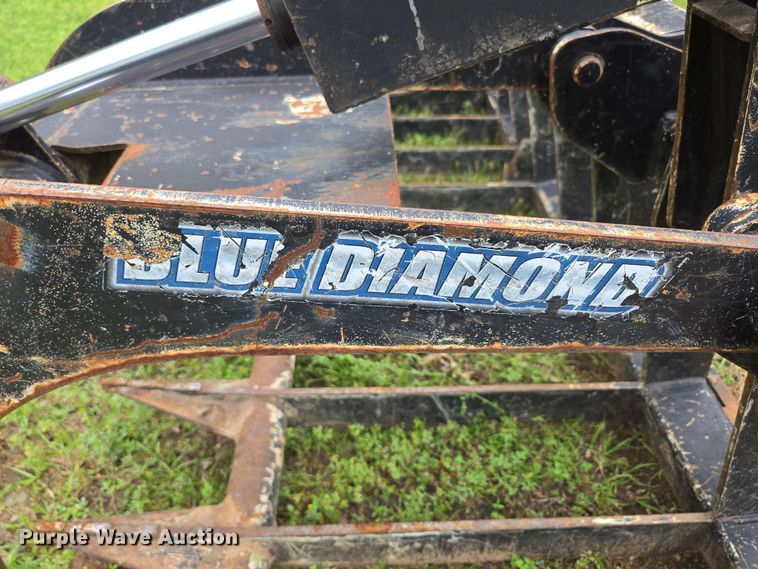 image for item DP6386 Blue Diamond 106145 skid steer rock grapple bucket