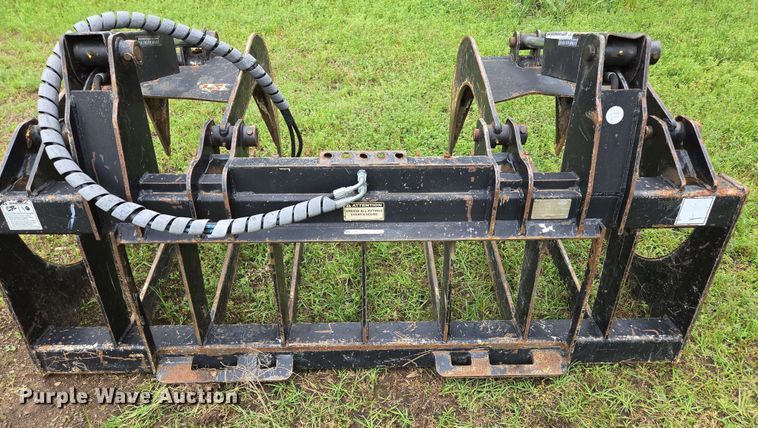 image for item DP6386 Blue Diamond 106145 skid steer rock grapple bucket