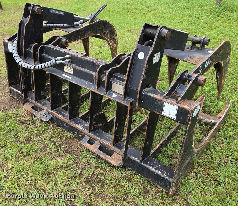 image for item DP6386 Blue Diamond 106145 skid steer rock grapple bucket