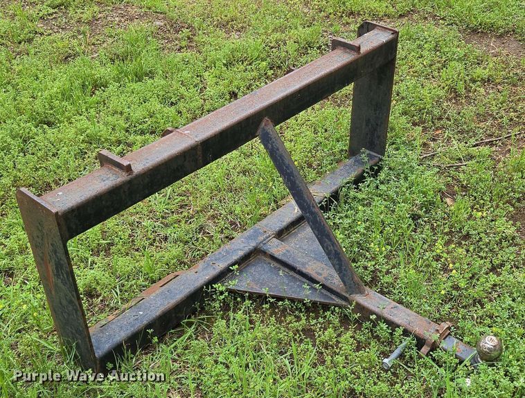 image for item DP6389 Skid steer receiver hitch