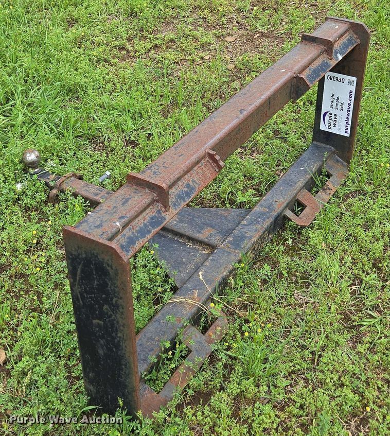 image for item DP6389 Skid steer receiver hitch