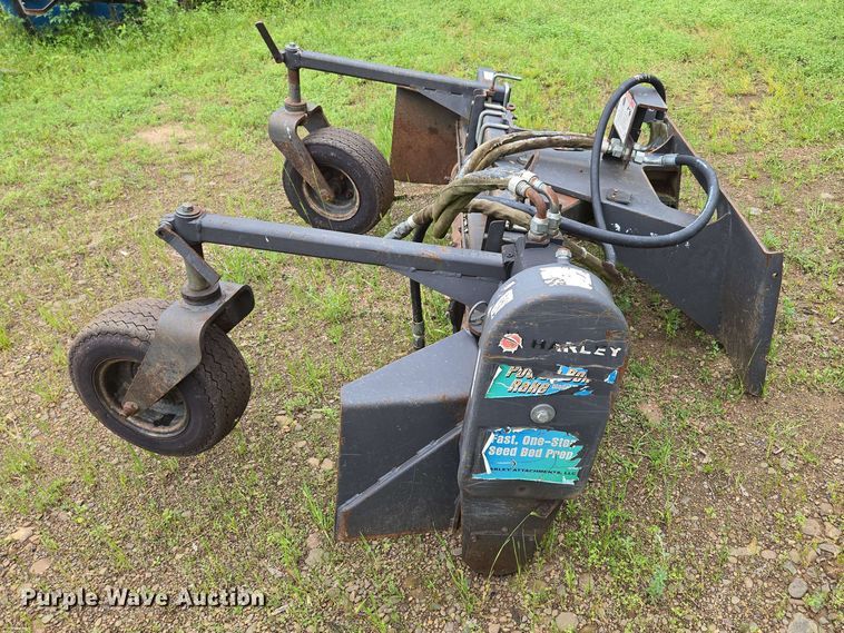 image for item DP6394 Harley M6M skid steer power rake