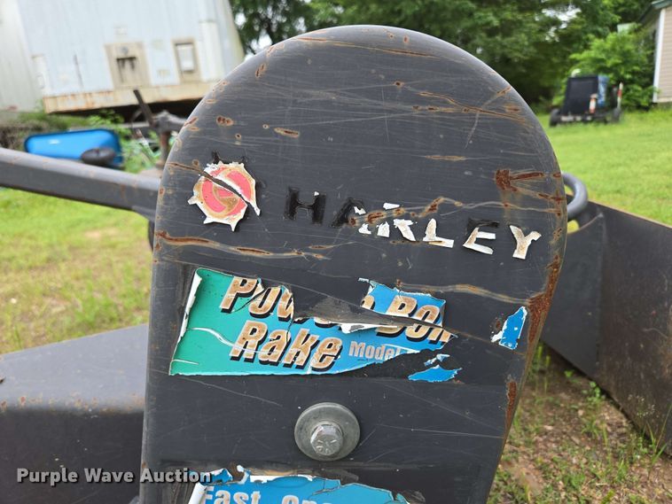 image for item DP6394 Harley M6M skid steer power rake