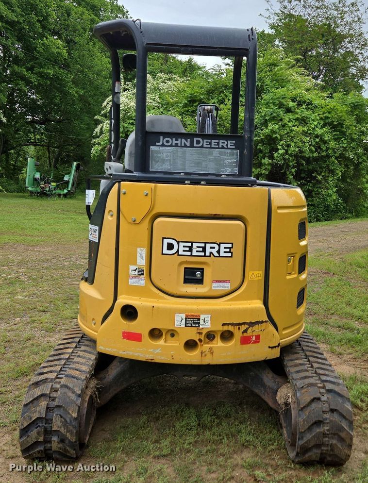 image for item DP6397 John Deere 35G mini excavator