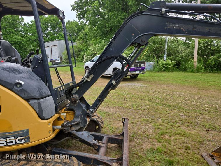 image for item DP6397 John Deere 35G mini excavator
