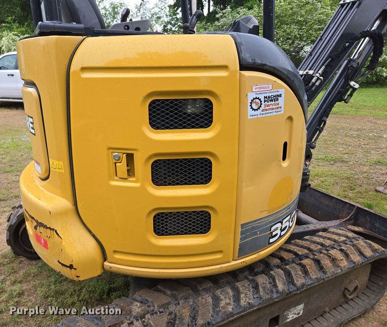 image for item DP6397 John Deere 35G mini excavator
