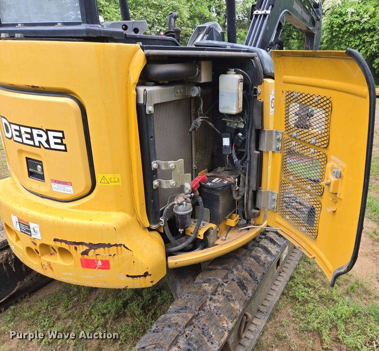 image for item DP6397 John Deere 35G mini excavator