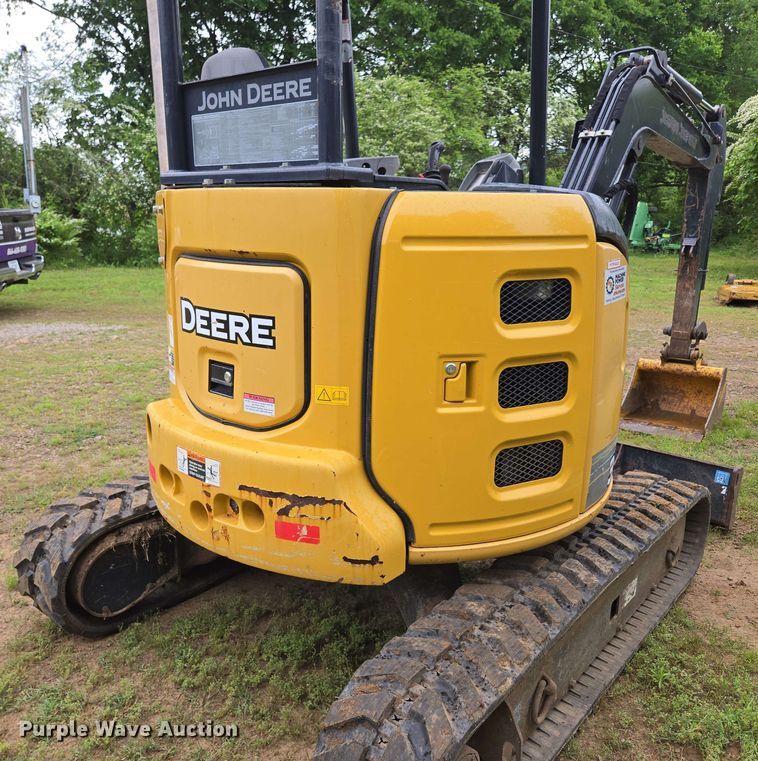 image for item DP6397 John Deere 35G mini excavator