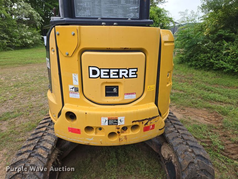 image for item DP6397 John Deere 35G mini excavator