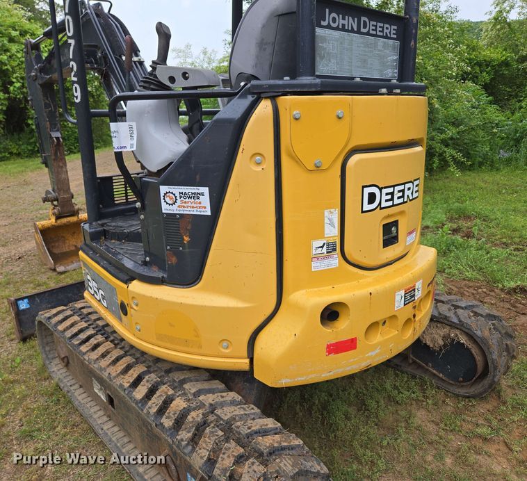 image for item DP6397 John Deere 35G mini excavator