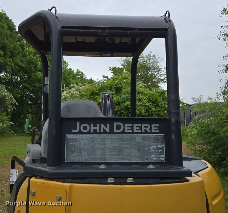 image for item DP6397 John Deere 35G mini excavator