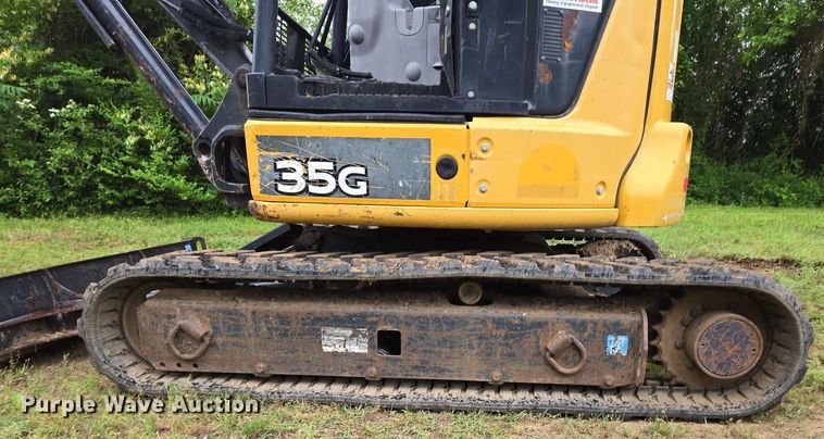 image for item DP6397 John Deere 35G mini excavator