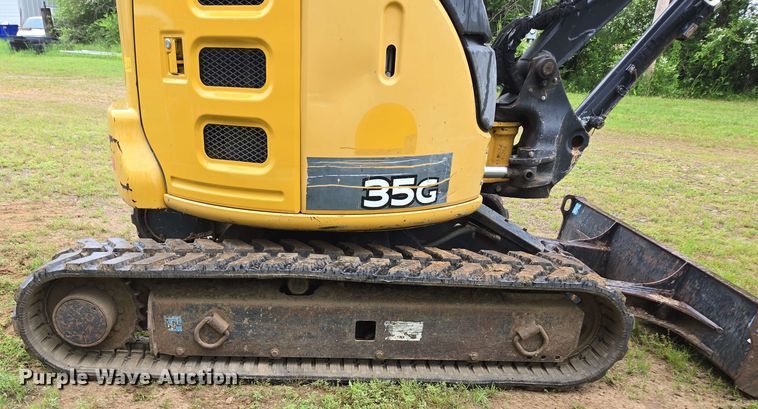image for item DP6397 John Deere 35G mini excavator