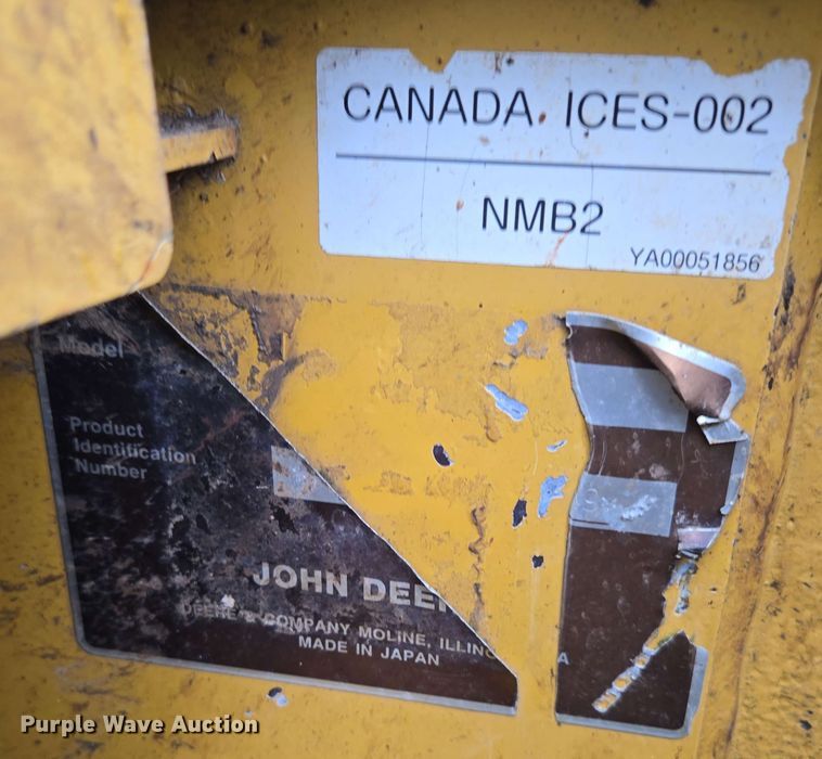 image for item DP6397 John Deere 35G mini excavator