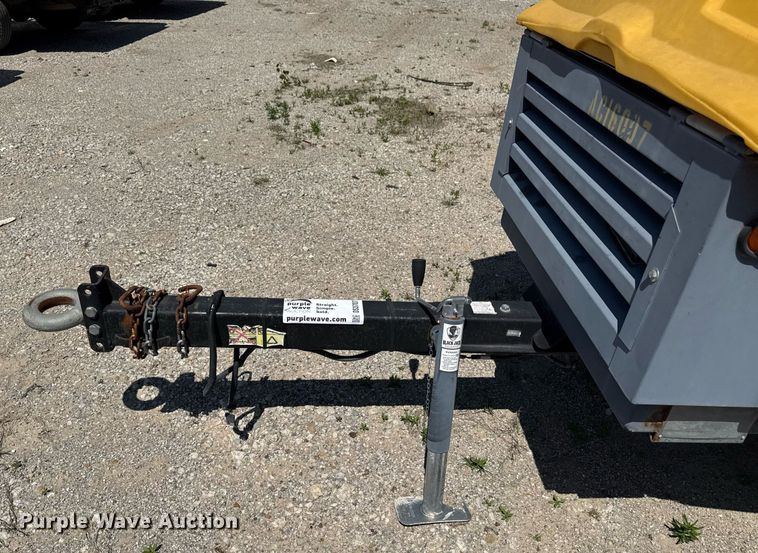 image for item DS3707 2016 Atlas Copco XAS 185 CD7 air compressor