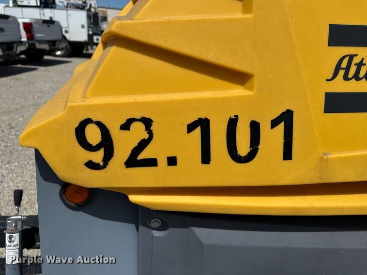 image for item DS3707 2016 Atlas Copco XAS 185 CD7 air compressor