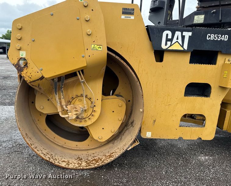 image for item DS3726 2009 Caterpillar CB 534D XW double drum vibratory roller