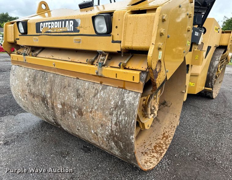 image for item DS3726 2009 Caterpillar CB 534D XW double drum vibratory roller