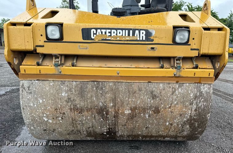 image for item DS3726 2009 Caterpillar CB 534D XW double drum vibratory roller