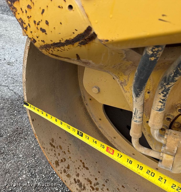 image for item DS3726 2009 Caterpillar CB 534D XW double drum vibratory roller