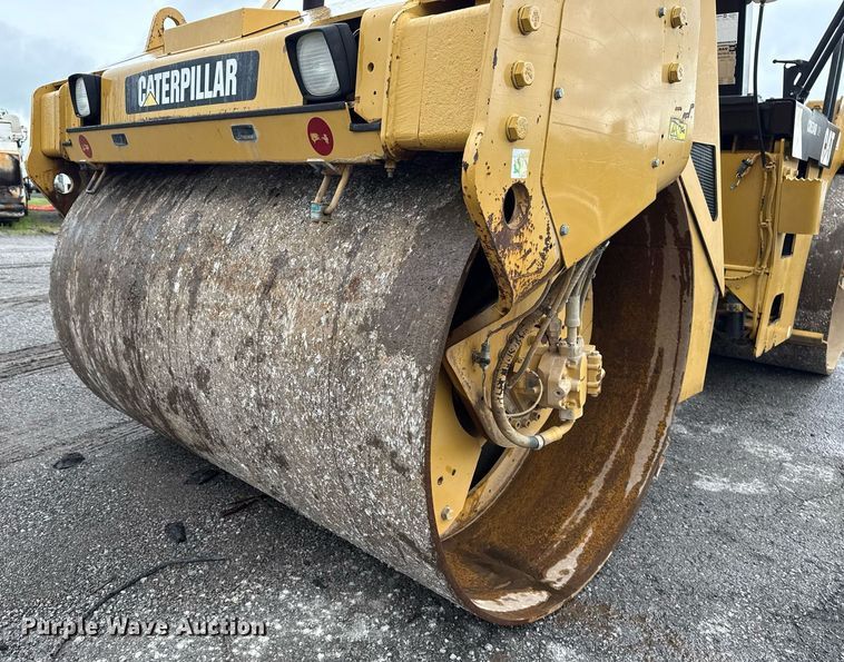 image for item DS3726 2009 Caterpillar CB 534D XW double drum vibratory roller