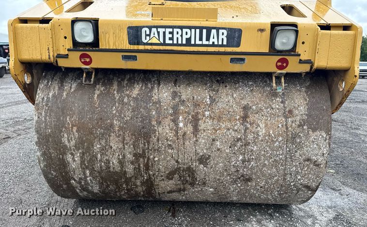 image for item DS3726 2009 Caterpillar CB 534D XW double drum vibratory roller