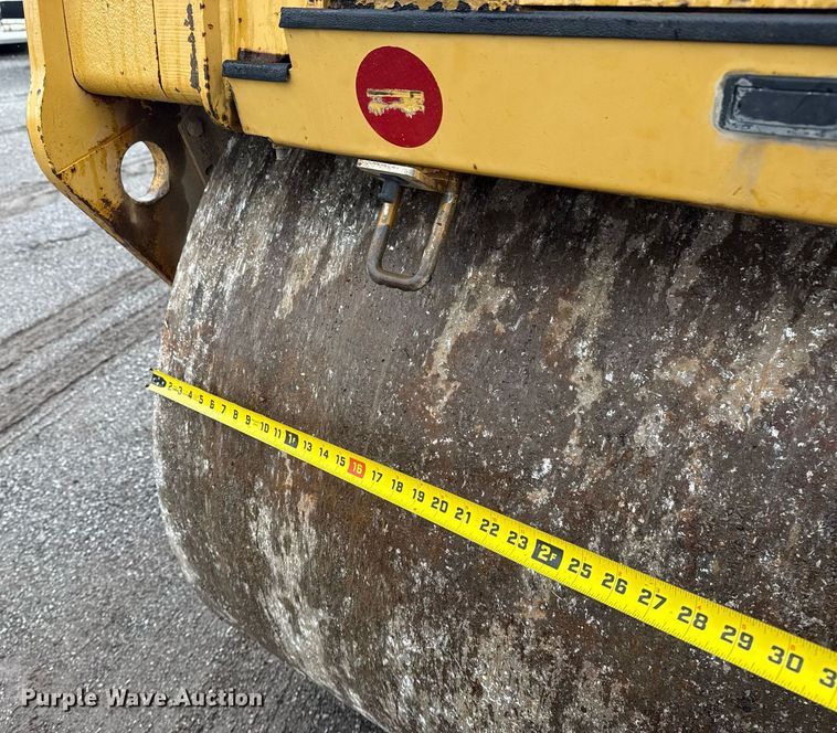image for item DS3726 2009 Caterpillar CB 534D XW double drum vibratory roller