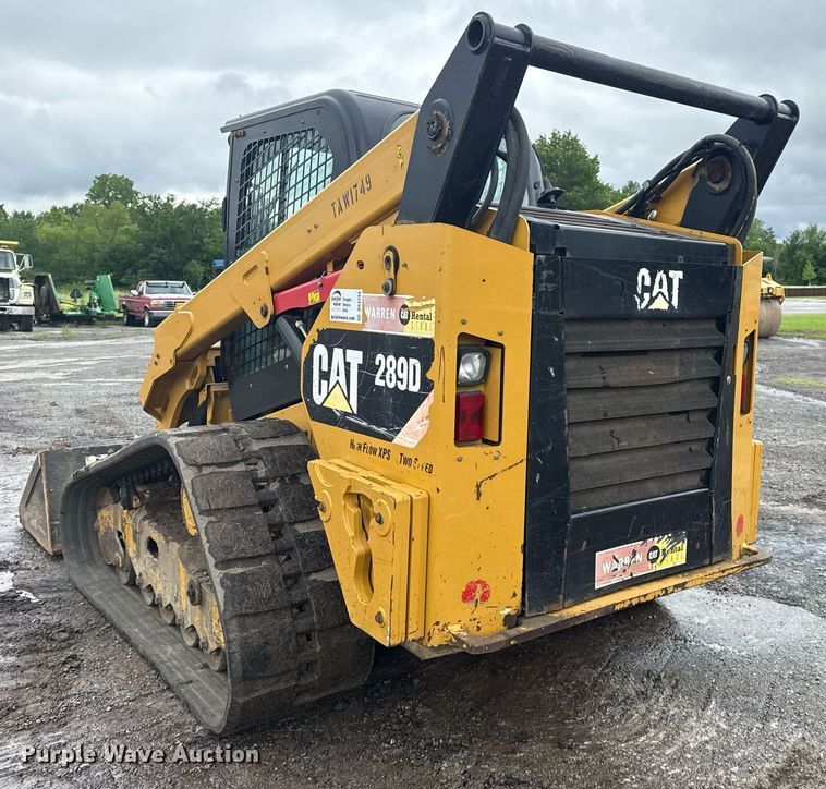 image for item DS3734 2014 Caterpillar 289D tracked skid steer loader