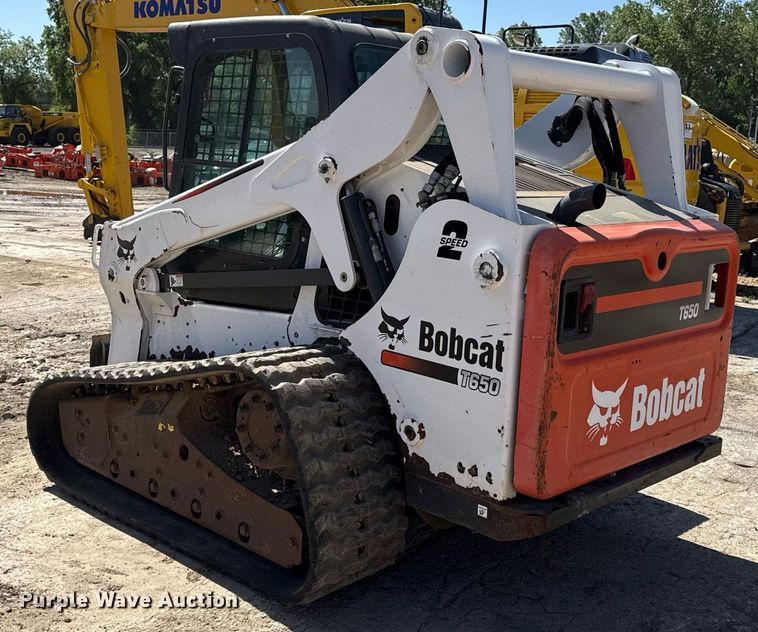 image for item DS4318 2015 Bobcat T650 tracked skid steer loader