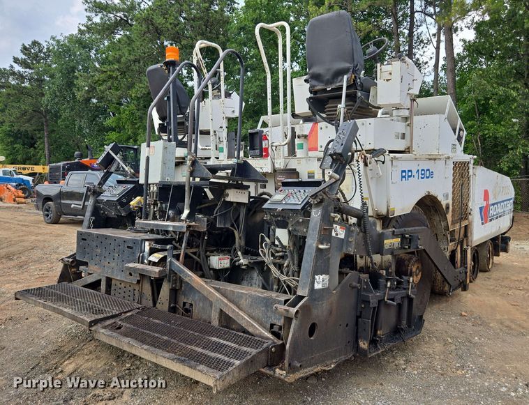 image for item DT3509 2016 Roadtec RP-190e paver