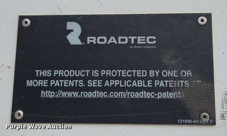 image for item DT3509 2016 Roadtec RP-190e paver