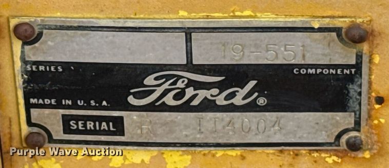 image for item DT6625 Ford 4500 backhoe