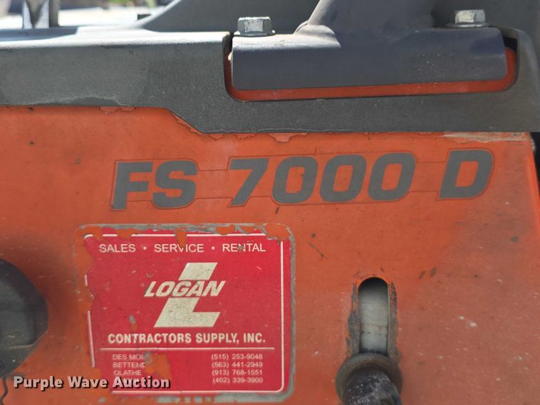 image for item DT6853 2019 Husqvarna FS7000D concrete saw