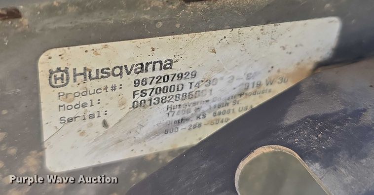 image for item DT6853 2019 Husqvarna FS7000D concrete saw