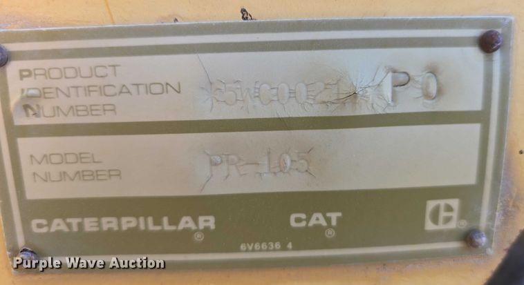 image for item DT6855 (2) Caterpillar PR-105 cold planers