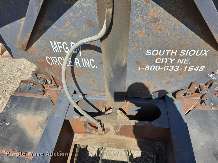 image for item DT6856 1997 Circle R Inc. 34HSD side dump trailer