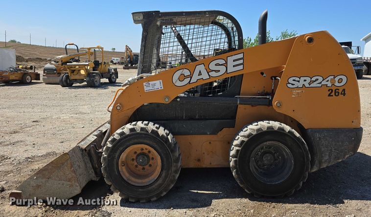 image for item DT6857 2018 Case SR240 skid steer loader