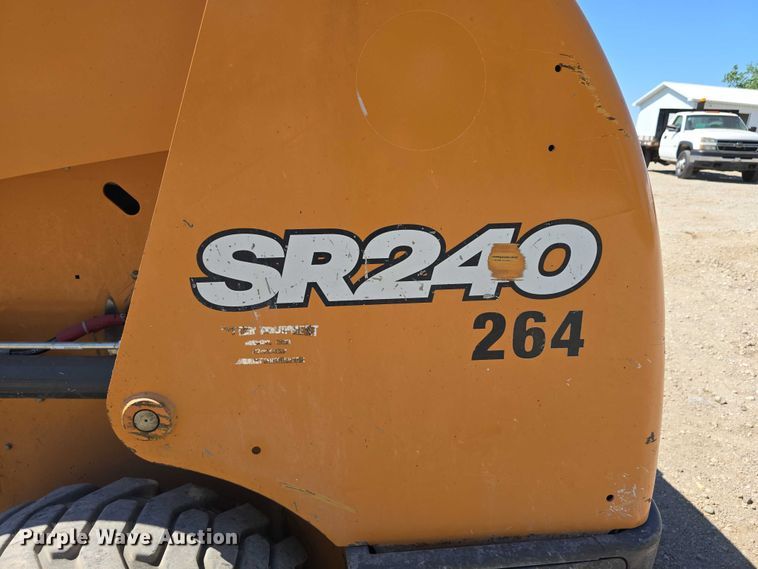 image for item DT6857 2018 Case SR240 skid steer loader