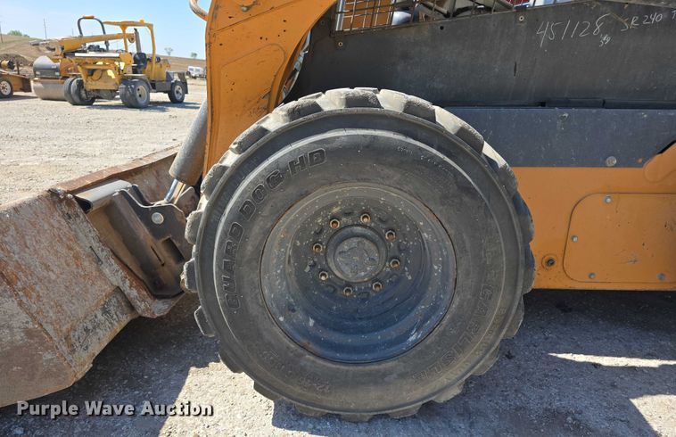 image for item DT6858 2018 Case SR240 skid steer loader