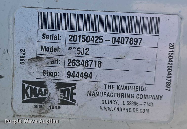 image for item DT6865 2015 Chevrolet Silverado 3500HD  utility bed pickup truck