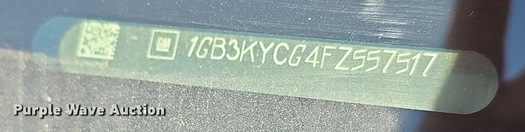 image for item DT6865 2015 Chevrolet Silverado 3500HD  utility bed pickup truck