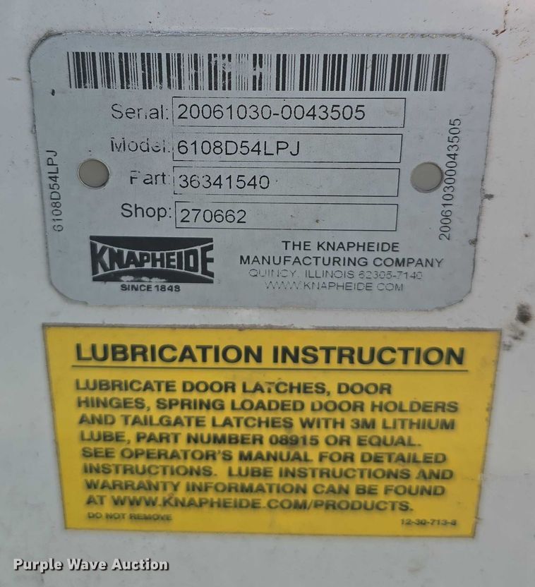 image for item DT6866 2008 Chevrolet Silverado 3500HD utility bed pickup truck