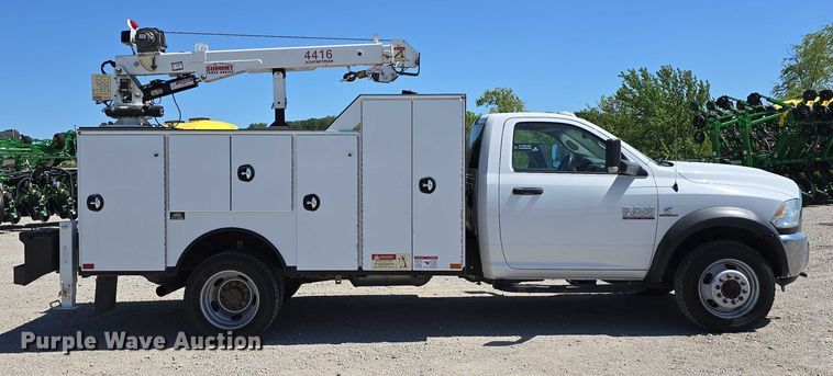 image for item DT6869 2015 Dodge  Ram 5500 utility / service truck