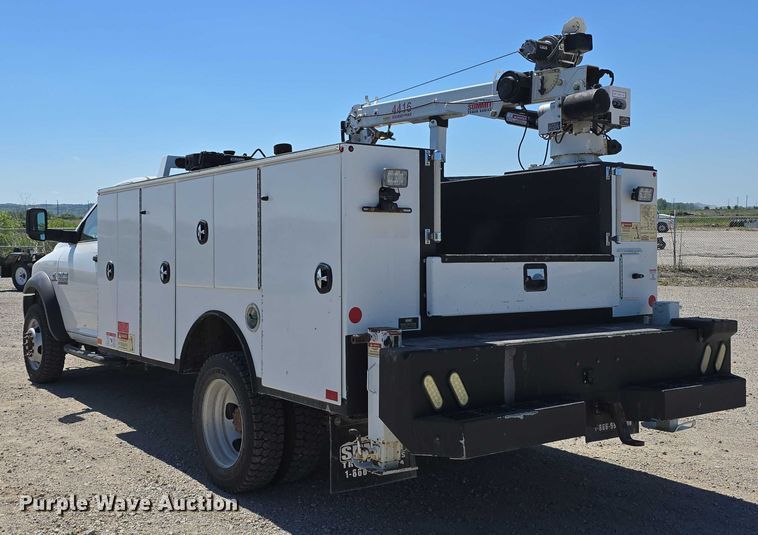 image for item DT6869 2015 Dodge  Ram 5500 utility / service truck