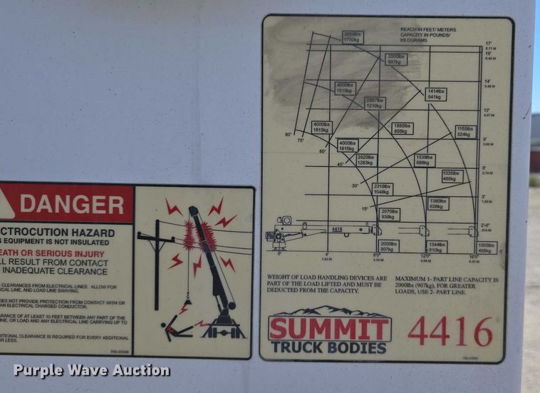 image for item DT6869 2015 Dodge  Ram 5500 utility / service truck