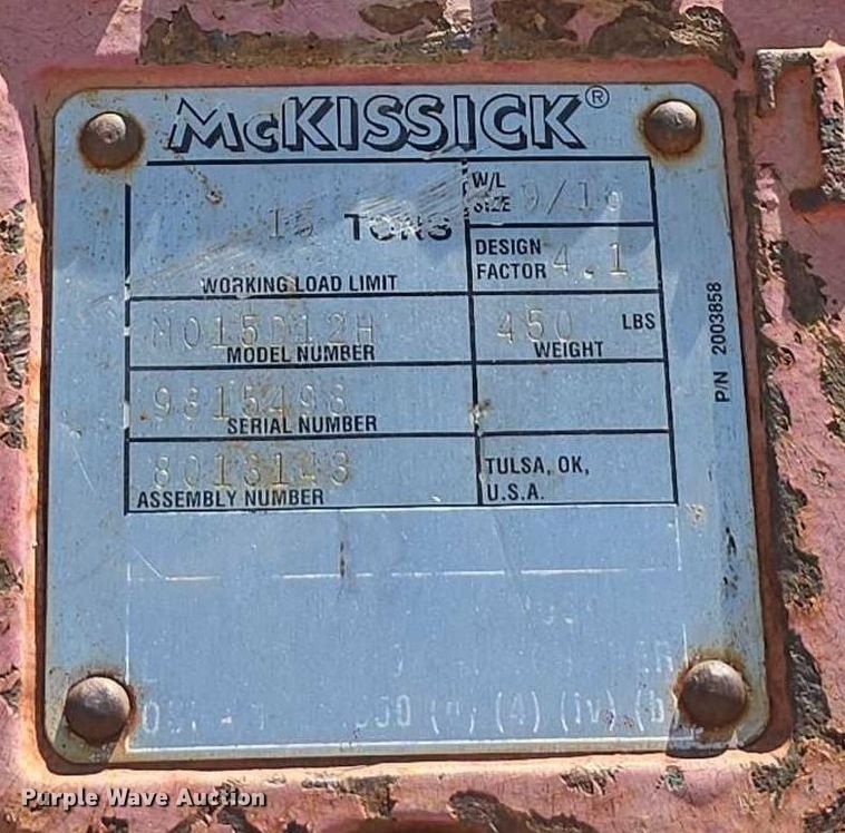 image for item DT6873 1999 Broderson RT-300-2B crane