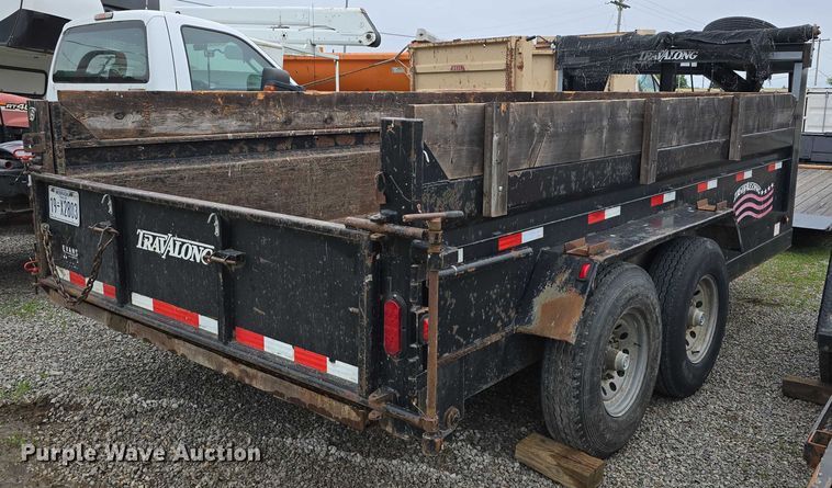 image for item DT6887 2007 Liberty Travalong dump trailer