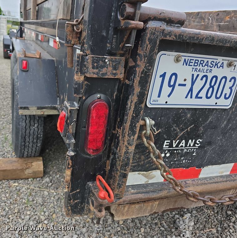 image for item DT6887 2007 Liberty Travalong dump trailer